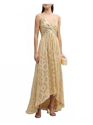 Ramy Brook Toby V-Neck Gown (view 2)