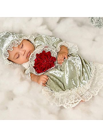 Haute Baby Evelyn Bonnet For Newborn Girls (view 2)