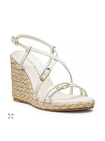 Stuart Weitzman Women's Georgie Espadrille Wedge Sandals (view 2)