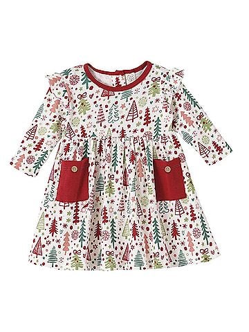 Tesa Babe Baby Girl Cozy Christmas Dress (view 1)
