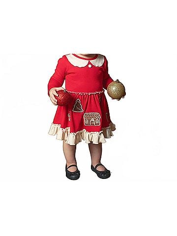 Lemon Loves Layette Baby Lil Sugar &amp; Spice Dress (view 2)