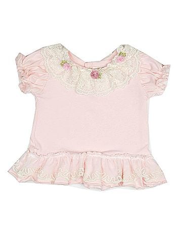 Haute Baby Baby Girls Sweet Pea Ruffled Top (view 1)