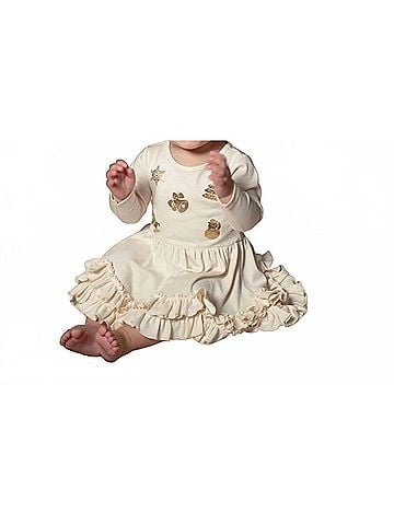 Lemon Loves Layette Baby Lil Christmas Carols Dress (view 2)