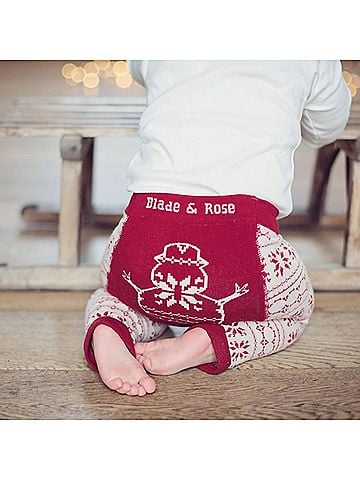 Blade & Rose Unisex Baby Snowman Leggings (view 2)