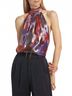 Ramy Brook Print Red Arielle Halter Top Size S - photo 2