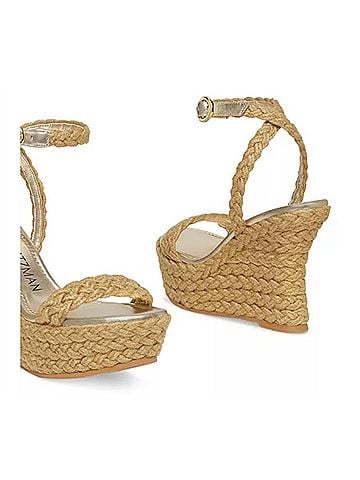 Stuart Weitzman Braida Strap Espadrille Wedge Sandals (view 2)