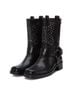 XTI Black Women's Biker Boots Size 5 1/2 - photo 4