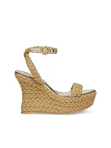Stuart Weitzman Braida Strap Espadrille Wedge Sandals (view 1)