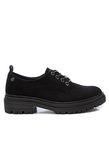 XTI Women's Lace-Up Suede Oxford (view 1)