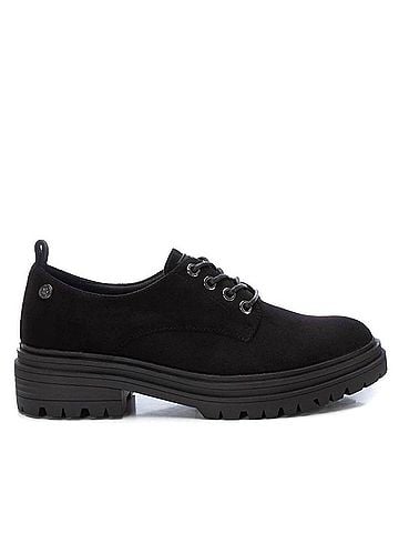 XTI Women's Lace-Up Suede Oxford (view 1)