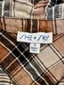 She + Sky 100% Cotton Plaid Brown Black White Button-Down Shirt Size S - photo 3