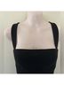 Black Halo Solid Black Jumpsuit Size 4 - photo 5