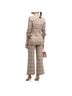 Veronica Beard Plaid Tan Brown White Ivory Blazer Size 0X - photo 2