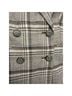 Veronica Beard Plaid Tan Brown White Ivory Blazer Size 0X - photo 10