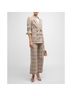 Veronica Beard Plaid Tan Brown White Ivory Blazer Size 0X - photo 14