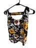 Pulse Floral Black Yellow Tank Top Size M - photo 1