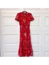Max Studio Flutter Sleeve V-neck Tier Maxi Dress Casual Dress - photo 4