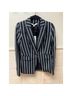 Veronica Beard Stripes Black White Blazer Size 4 - photo 4