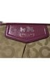 Coach Graphic Tan Pink Leather Wristlet One size - photo 5
