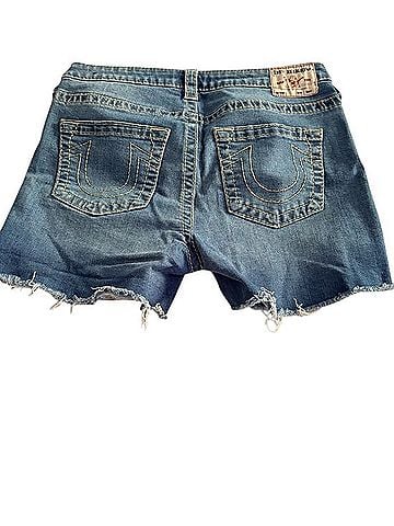 True Religion Jayde Denim Shorts (view 2)