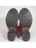 Taos 100% Leather Red Boots Size EU 40 - photo 6