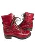 Taos 100% Leather Red Boots Size EU 40 - photo 1