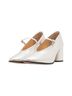 ALOHAS 100% Leather Silver Heels Size EU 39 - photo 2