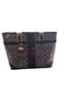 Coach Brown Black Leather Tote One size - photo 1
