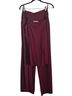 Label Burgundy Brown Linen Pants Size S - photo 1