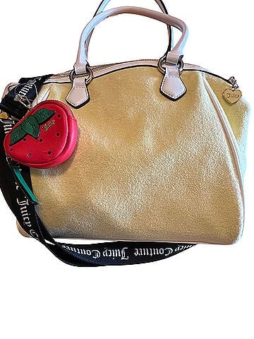 Juicy Couture NWT Juicy Couture Sweet Tea Party Hobo Bag - Raspberry Tart Pink Leather Satchel (view 2)