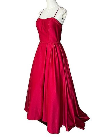 Betsy & Adam Fit &amp; Flare Ballgown Cocktail Dress (view 1)