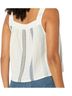 Splendid 100% Cotton Print White Blue Sleeveless Top Size XL - photo 2
