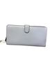 Coach 100% Leather Blue Gray Leather Wallet One size - photo 2
