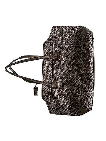 Coach Alexis Carryall Leather Tote (view 2)