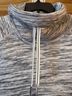 Marmot 100% Polyester Print Gray White Long Sleeve Turtleneck Size M - photo 9
