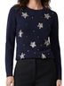 Kate Spade New York Stars Blue Pullover Sweater Size XXS - photo 2