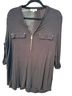Calvin Klein Black 3/4 Sleeve Top Size L - photo 1