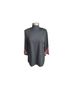 Bob Mackie Floral Black 3/4 Sleeve Top Size M - photo 1