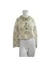 ModCloth 100% Cotton Floral Yellow Cardigan Size S - photo 8