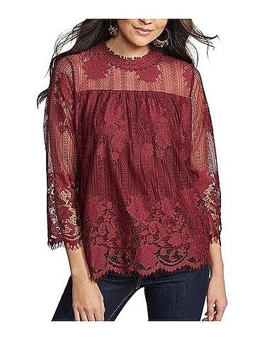 Altar'd State Long Sleeve Blouse (view 1)