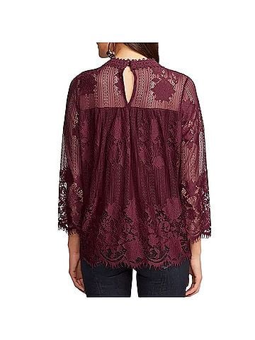 Altar'd State Long Sleeve Blouse (view 2)
