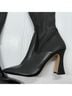 Coach 100% Leather Solid Black Boots Size 11 - photo 5