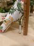 Nine West Floral Multi Color Heels Size 8 - photo 10
