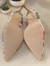 Nine West Floral Multi Color Heels Size 8 - photo 9