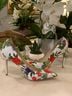 Nine West Floral Multi Color Heels Size 8 - photo 14