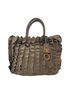 Prada 100% Other Brown PRADA Frill Handbag Brown One size - photo 2