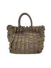 Prada 100% Other Brown PRADA Frill Handbag Brown One size - photo 3