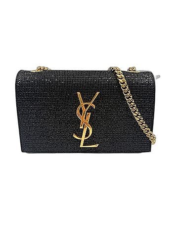 Yves Saint Laurent YVES SAINT LAURENT Kate Mini Shoulder Bag, Black (view 2)