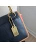 Coach 100% Leather Color Block Multi Color Crossbody Bag One size - photo 4