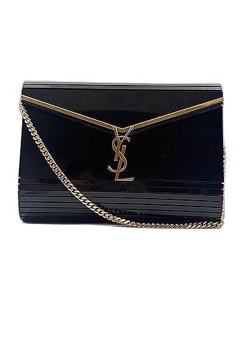 Yves Saint Laurent YVES SAINT LAURENT Vicki Minaudière Shoulder Bag, Black (view 1)